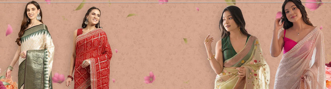 Bandhani Sarees