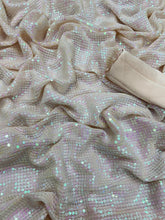 Marvelous Peach Color Sequence Saree