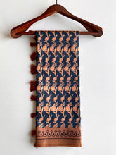 Preferable Digital Print Brown Color Saree