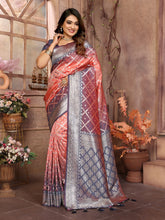 Graceful Kochi Silk Pink Color Saree