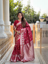 Outstanding Soft Silk Red Color Saree