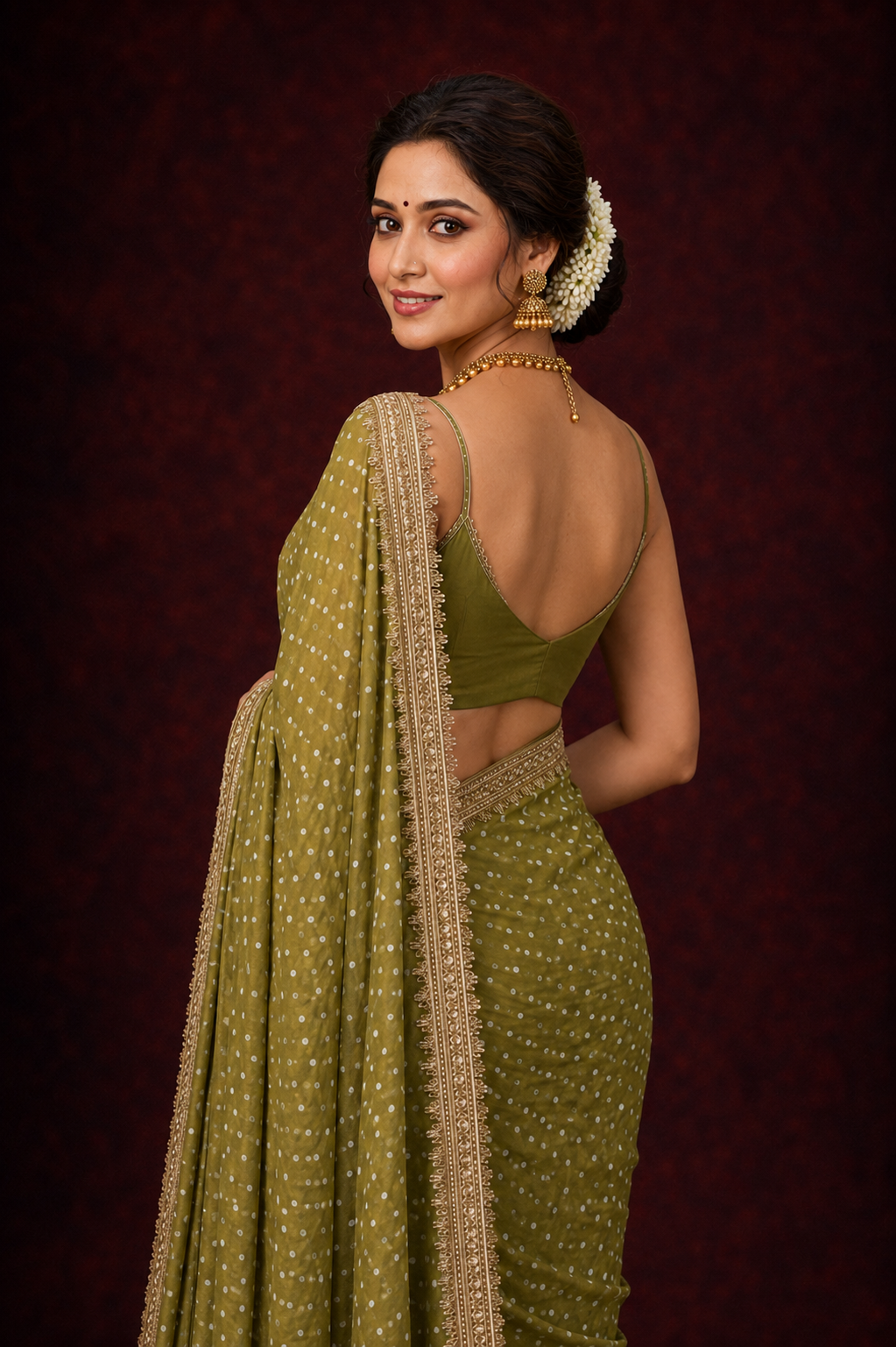 Designer Lace Border Saree