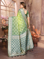 Graceful Kochi Silk Perrot Color Saree