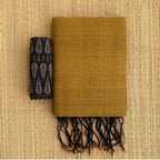 Handloom Khadi Cotton Saree with Magic Blouse