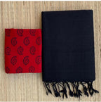 Handloom Khadi Cotton Saree with Magic Blouse