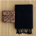 Handloom Khadi Cotton Saree with Magic Blouse