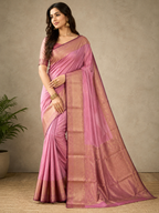 Organic Banarasi Wedding Saree