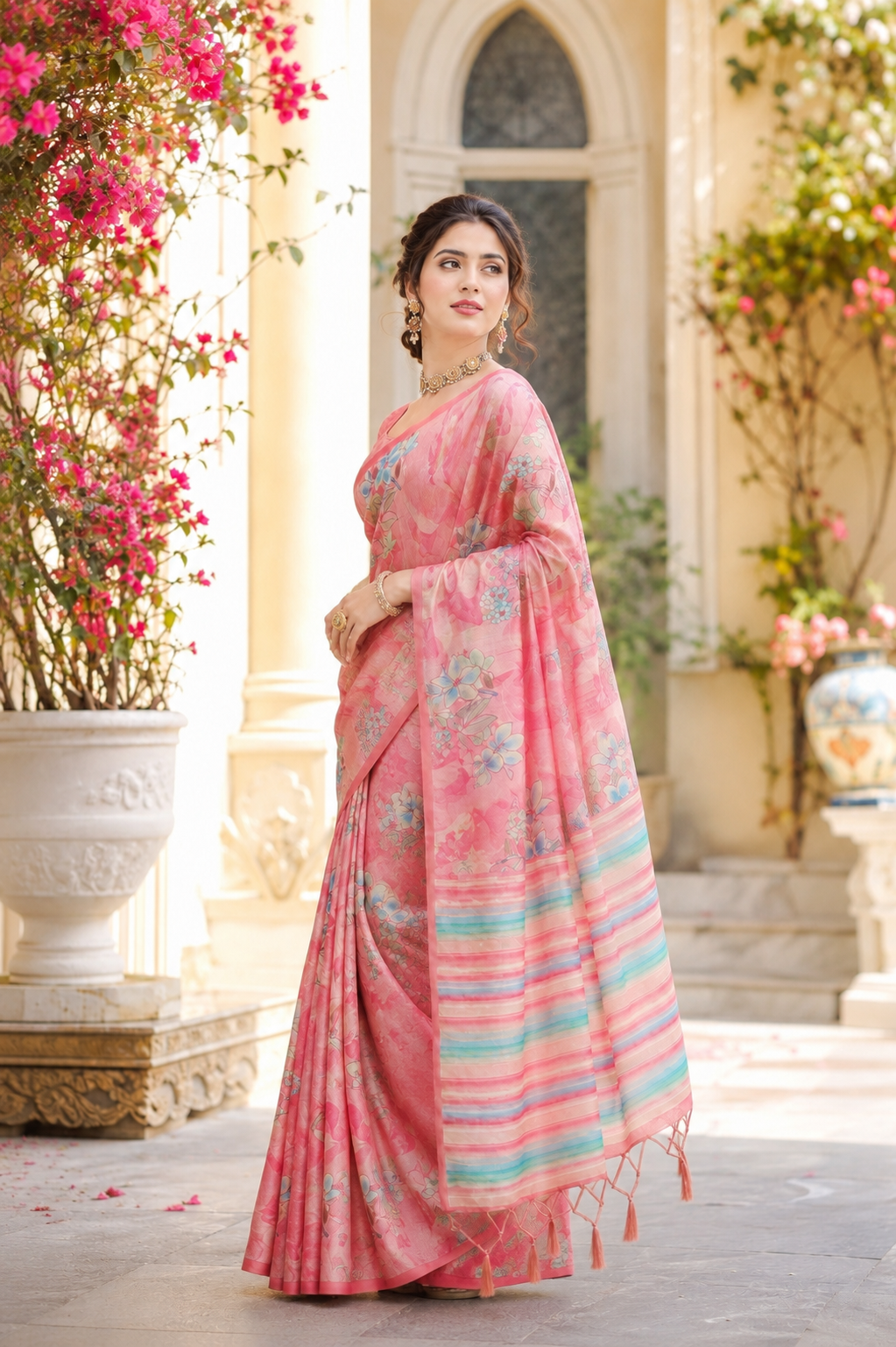 Elegant Soft Tussar Silk Saree