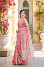 Elegant Soft Tussar Silk Saree