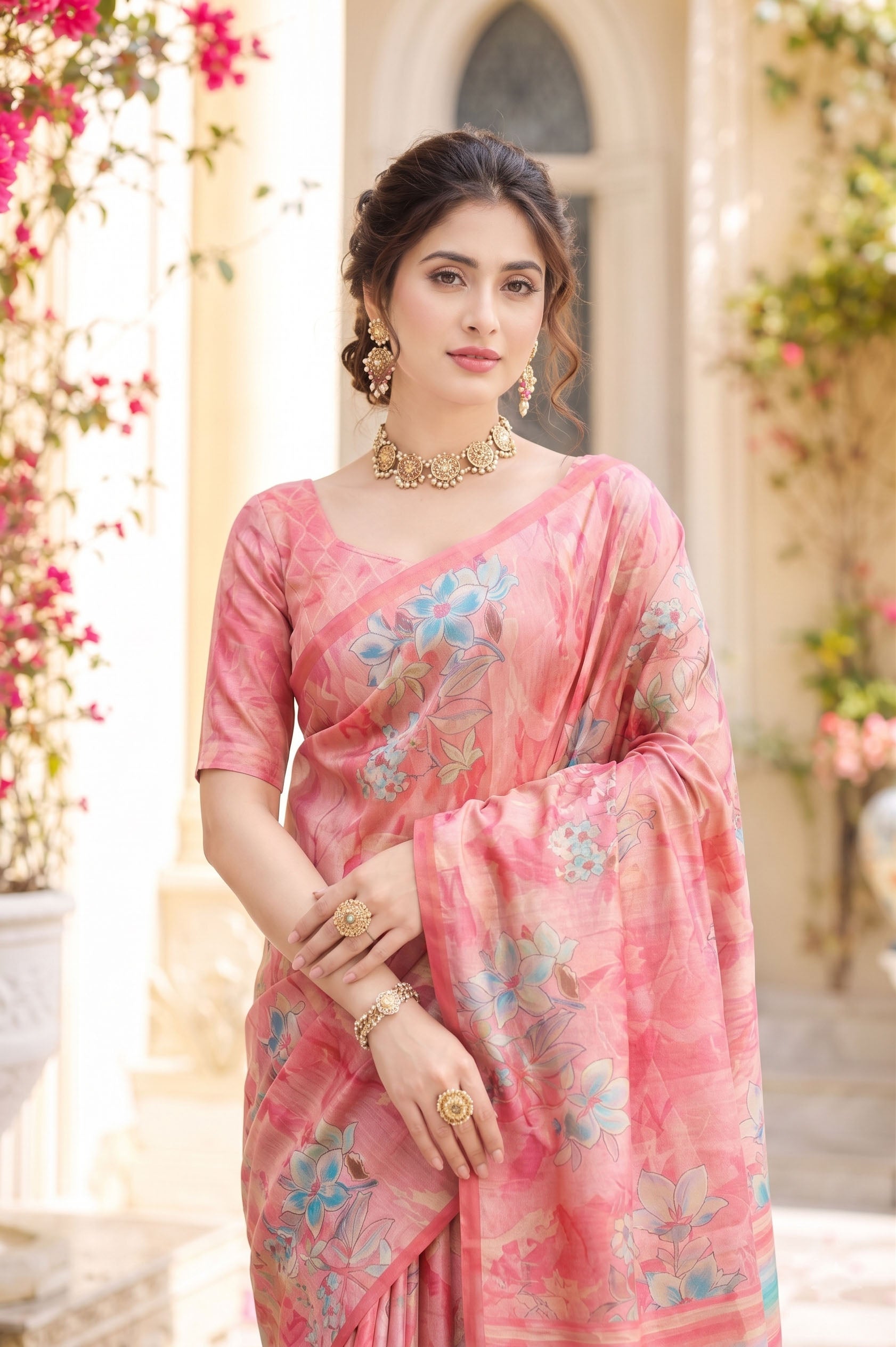 Elegant Soft Tussar Silk Saree