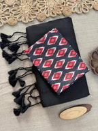 Elegant Khadi Cotton Saree with Magic Cotton Blouse
