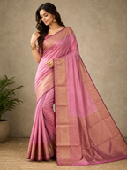 Organic Banarasi Wedding Saree