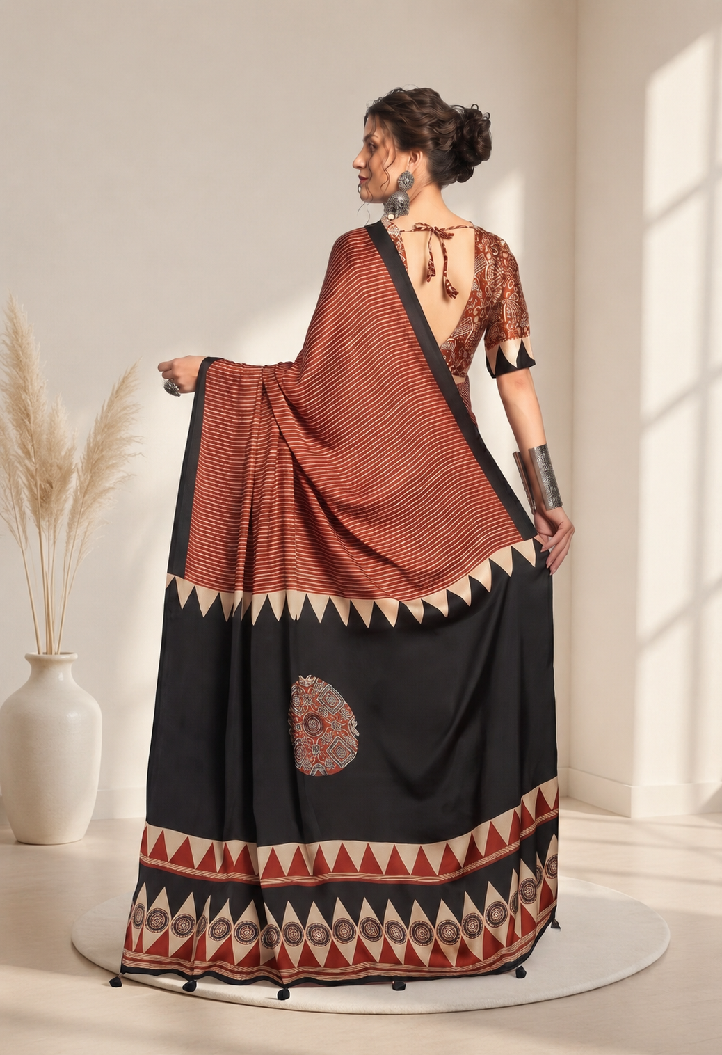 Festive Semi Gajji Soft Silk Saree
