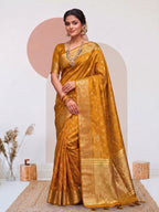 Traditional Weaving Satin Saree