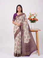 Classic Banarasi Silk Saree with Gold Zari Work