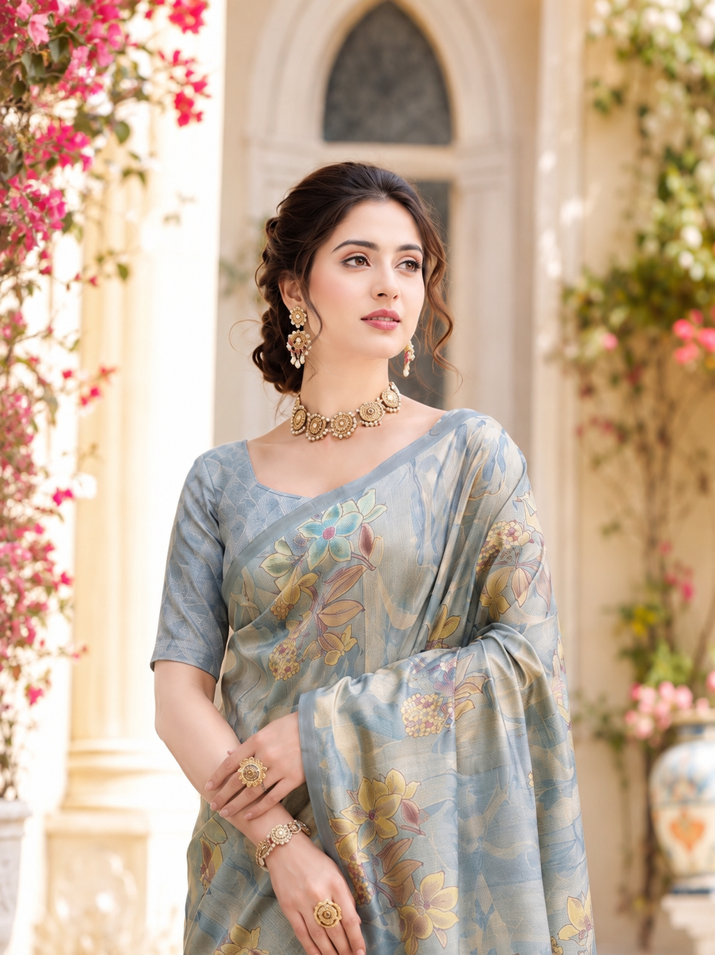 Elegant Soft Tussar Silk Saree
