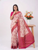Classic Banarasi Silk Saree with Gold Zari Work