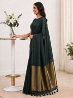 premium Jari Khadi Cotton Saree