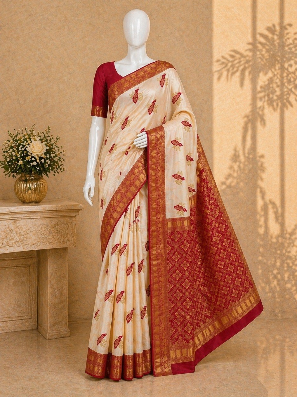 Elegant Zari Kanjivaram Saree