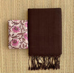 Handloom Khadi Cotton Saree with Magic Blouse