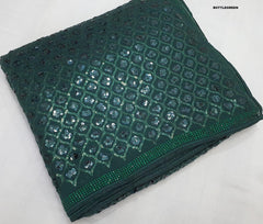Amazing Georgette Green Color Saree