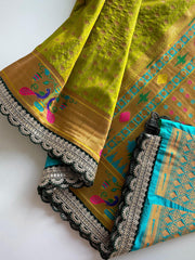 Fantastic Silk Mustard Color Saree