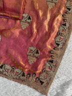 Crystal Elegance Fendy Satin Saree