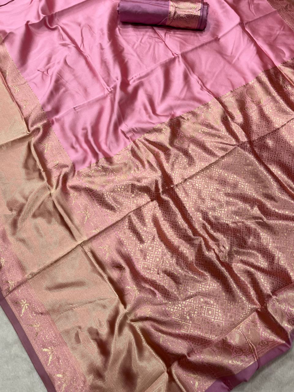 Organic Banarasi Wedding Saree
