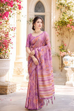 Elegant Soft Tussar Silk Saree