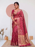 Traditional Weaving Satin Saree