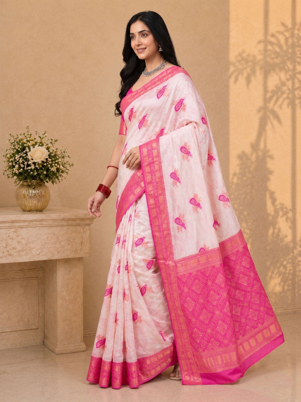 Elegant Zari Kanjivaram Saree