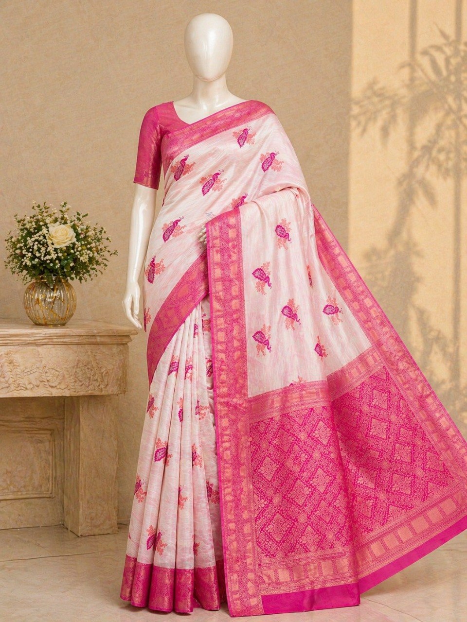 Elegant Zari Kanjivaram Saree