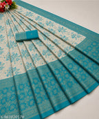 Classic Banarasi Silk Saree with Gold Zari Work
