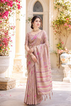 Elegant Soft Tussar Silk Saree