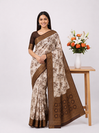 Classic Banarasi Silk Saree with Gold Zari Work