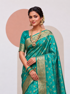 Traditional Weaving Satin Saree