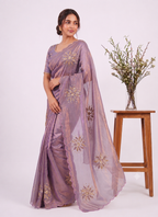 Festive Fandy Satin Saree with Designer Blouse