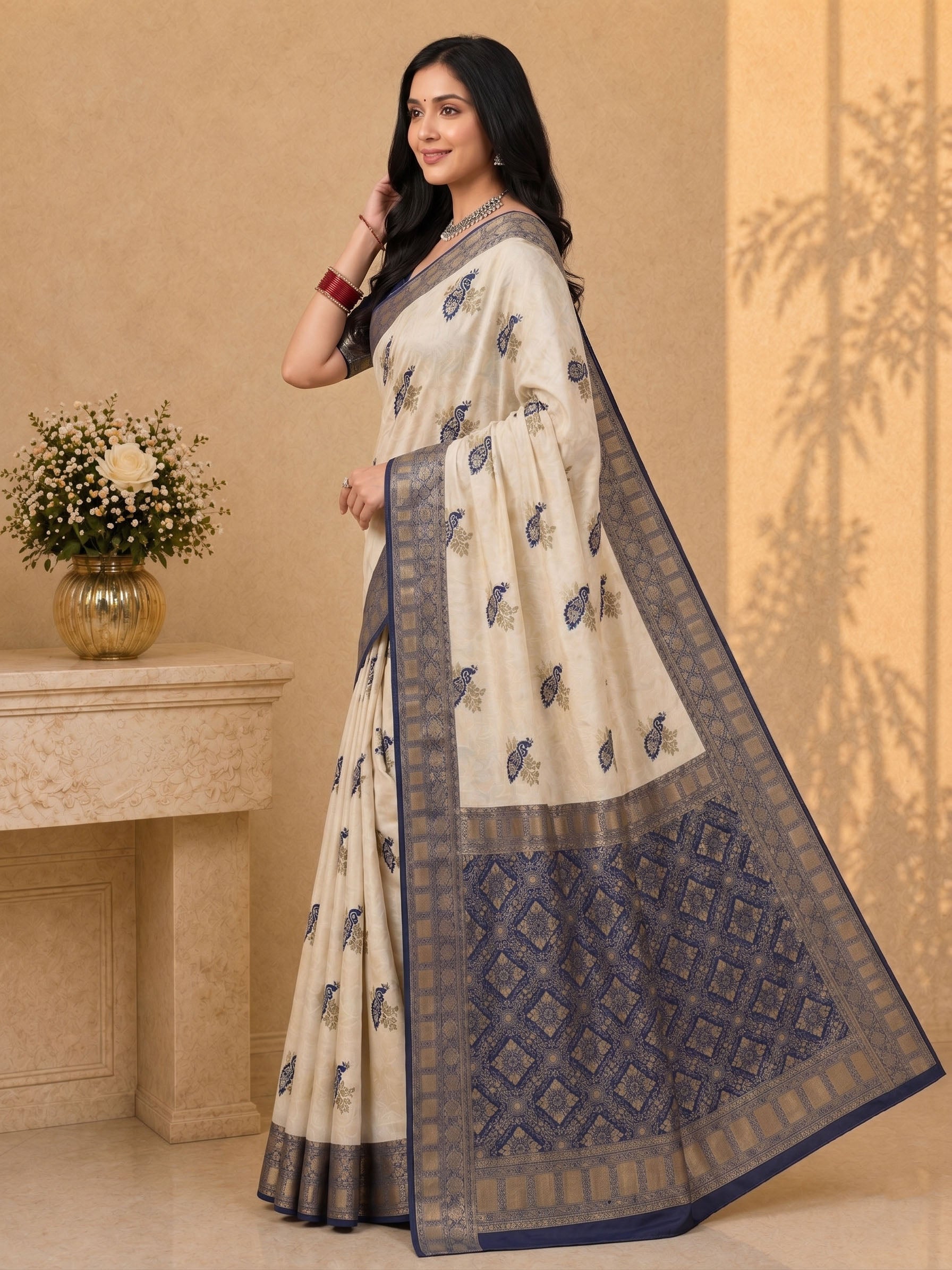 Elegant Zari Kanjivaram Saree
