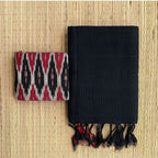 Handloom Khadi Cotton Saree with Magic Blouse