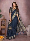 Gala Pallu Hand Dyed Satin Silk Saree