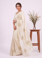 Festive Fandy Satin Saree with Designer Blouse