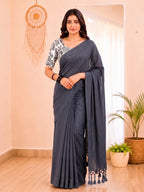 Evergreen Elegance Khadi Cotton Saree