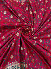 Charming Banarasi Silk Red Color Saree