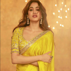 Exotic Sequence Haldi Wear Yellow Color Saree