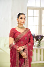 Elegant Jordan Silk Saree