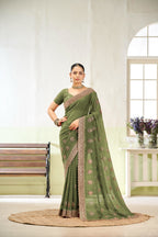 Elegant Jordan Silk Saree
