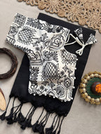 Evergreen Elegance Khadi Cotton Saree