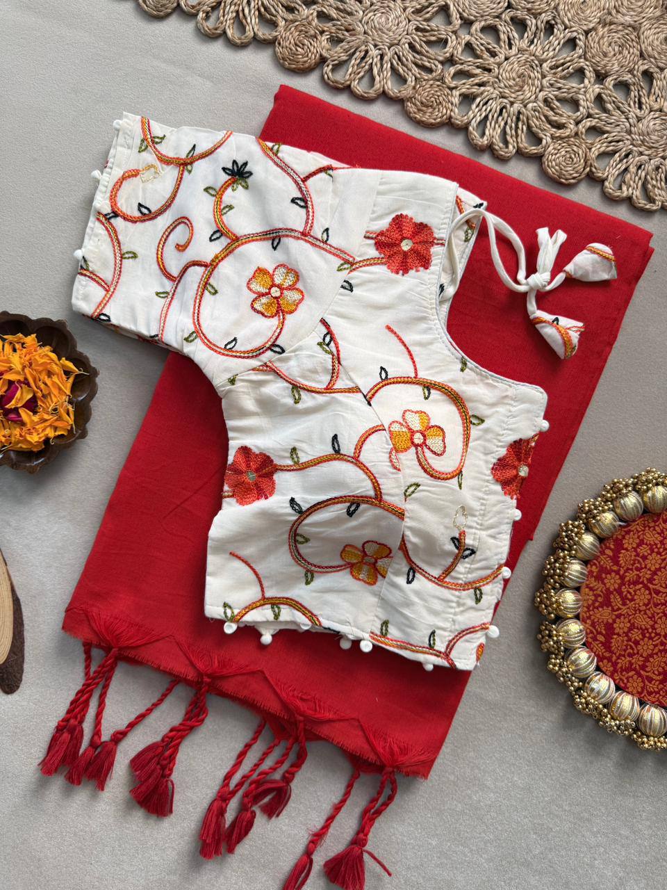 Heritage Weave Khadi Cotton Saree