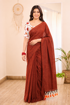 Ruby Grace Soft Cotton Saree