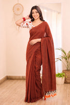 Ruby Grace Soft Cotton Saree